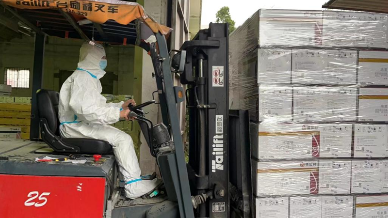 不讓疫情誤農時 浙農金泰嘉興倉庫力保春耕農資供得上、不斷檔