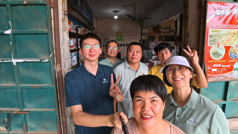 愛普黨員農技服務隊赴南寧拍攝諾普豐品牌專題片